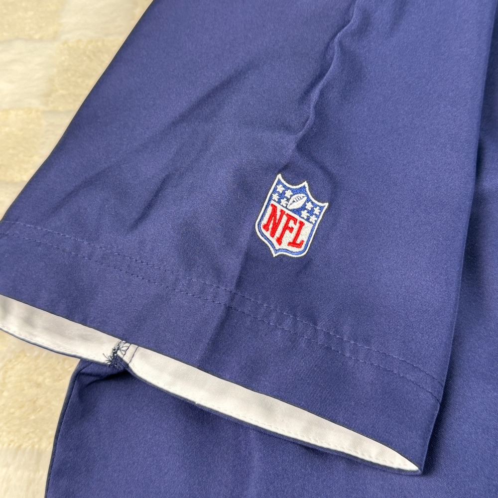 Vintage St. Louis Rams Reebok NFL Onfield Button Up Shirt 2XL Extra Large Mens - Picture 5 of 13